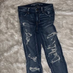 American eagles ripped jeans